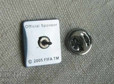 FIFA World Cup 2010 South Africa badge with price 12.00 BGN | € 6.14 FIFA World Cup 2010 South Africa badge with price 12.00 BGN | € 6.14