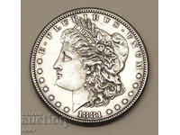 USA. 1881 Morgan Dollar Silver - 26.74g.