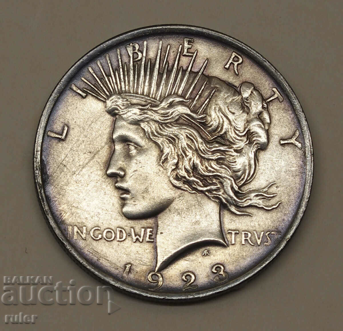 STATELE UNITE ALE AMERICII. PACE Dollar Argint 1923 - 26,82g.