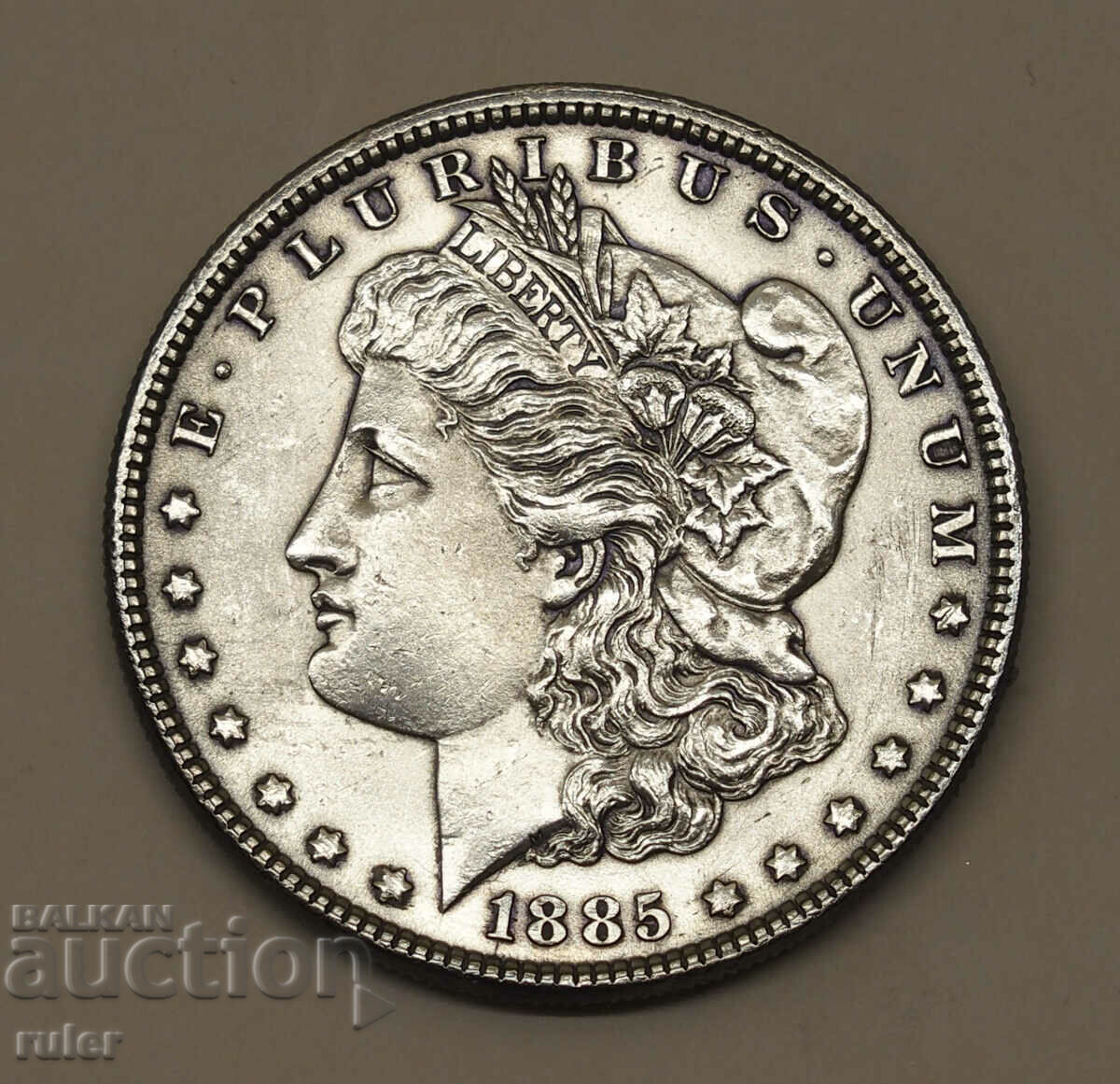 USA. 1885 Morgan Dollar - Silver - 26.79g.