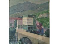 Painting, landscape, art. Zhecho Dunev (1926-1975)