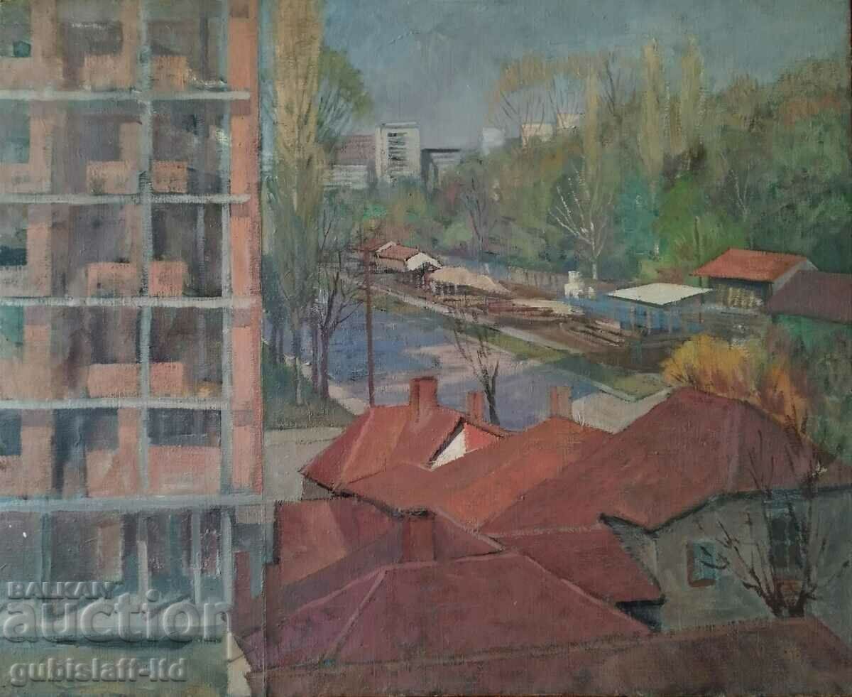 Pictură, peisaj urban, artă. Zhecho Dunev (1926-1975)