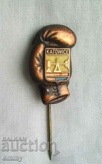 Boxing badge - Katowice, Poland