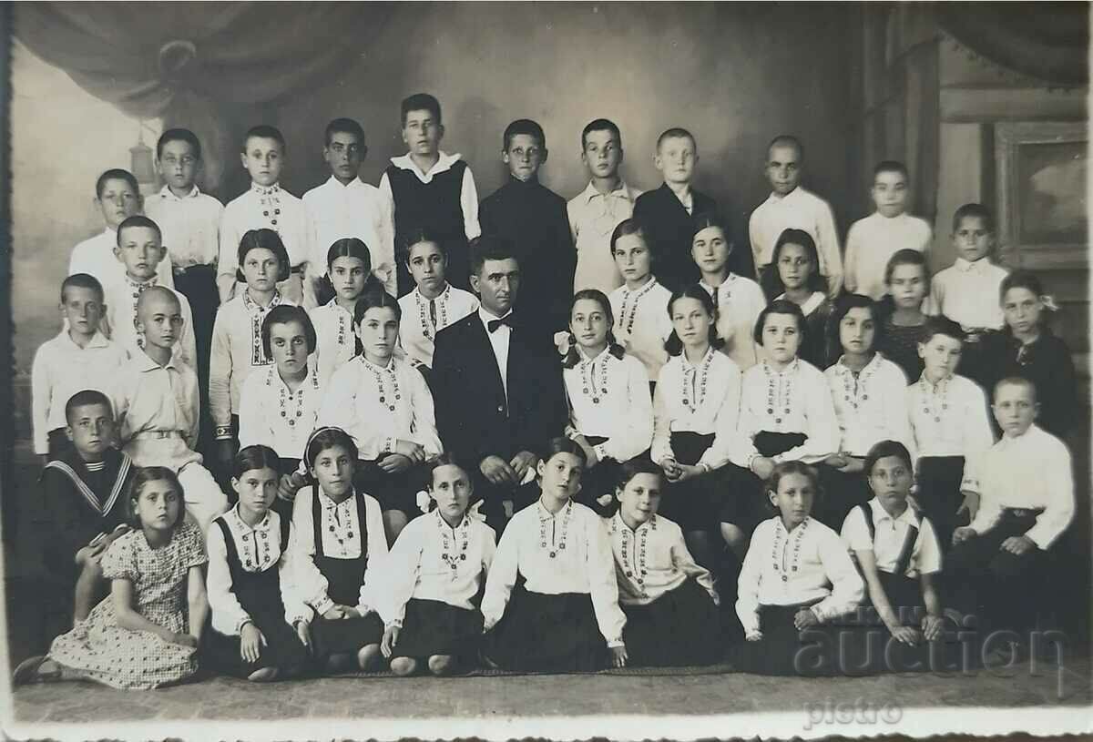 Βουλγαρία Παλιά φωτογραφία - Παιδικό μουσικό συγκρότημα...