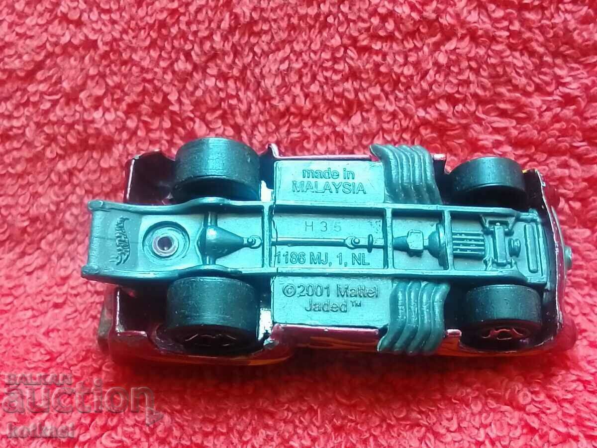 Old small metal car MALAYSIA 2001 HOT WHEELS JADED - 6 Old small metal car MALAYSIA 2001 HOT WHEELS JADED - 6