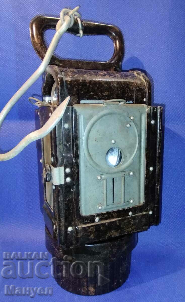 Old carbide lantern Wehrmacht, USSR.