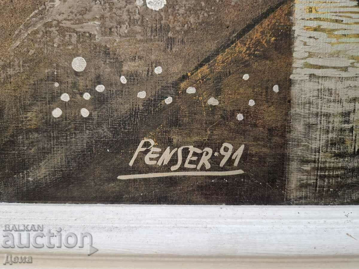 Licitație Pictură Petko Serkejiev-Penser 1991.