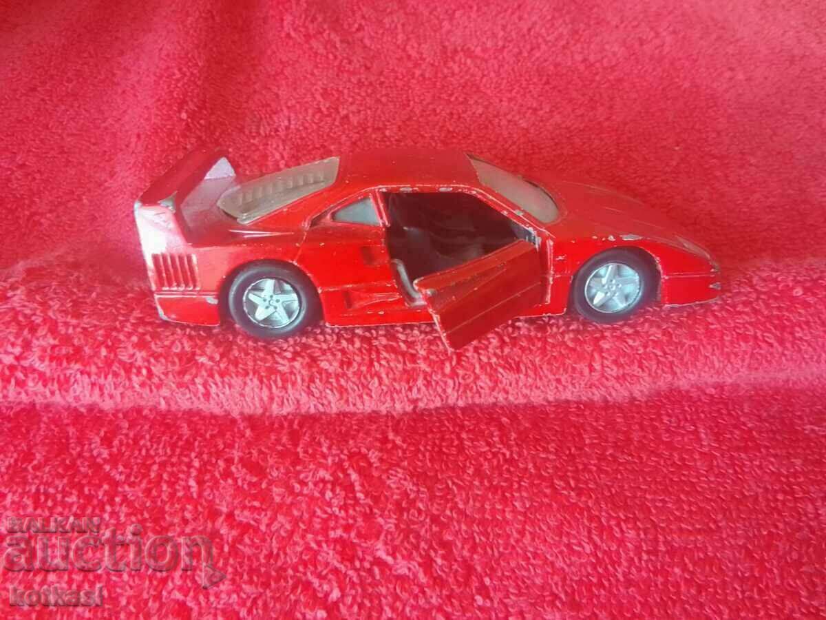 Παράδοση Old Maisto Shell China 1:39 Ferrari F 40 μεταλλικό μοντέλο