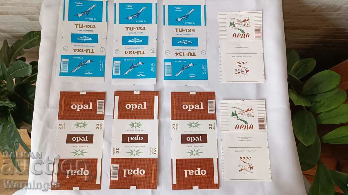 Ολοκαίνουργια κοινωνικά καλύμματα / τσιγαροκουπατάκια - TU134, OPAL...