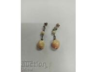 CERCEI ARGINTI CU PERLA