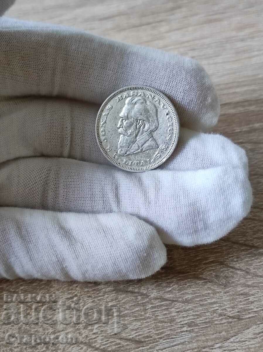 5 lithu 1936 year Lithuania with price 60.00 BGN | € 30.68 5 lithu 1936 year Lithuania with price 60.00 BGN | € 30.68