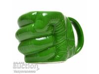 Hulk Hulk Mug cu pumnul verde personaj de desene animate