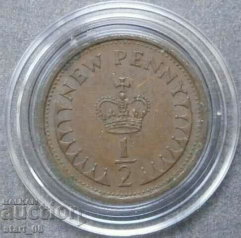Marea Britanie ½ Penny nou 1978