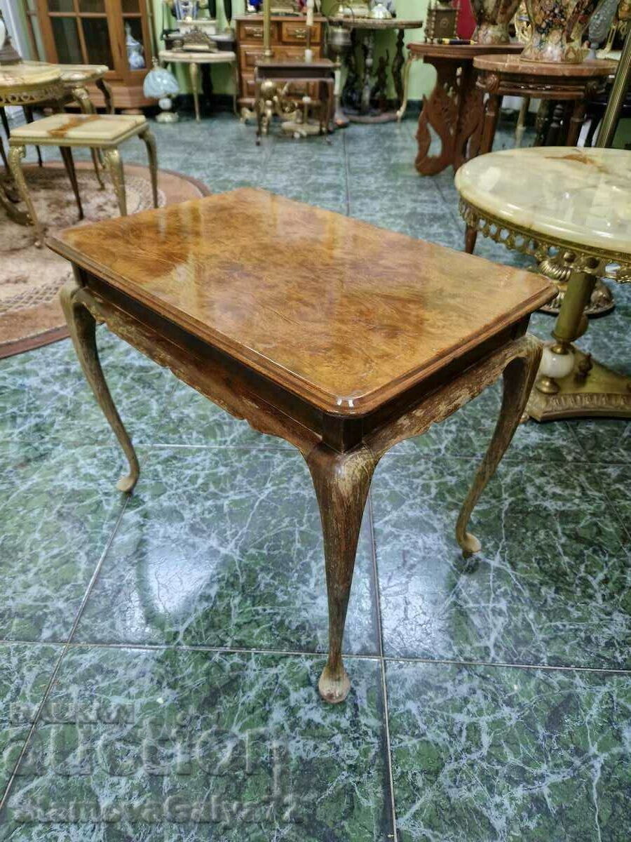 A wonderful antique English solid wood side table - 5 A wonderful antique English solid wood side table - 5