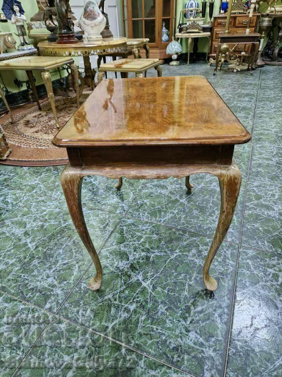 A wonderful antique English solid wood side table - 7 A wonderful antique English solid wood side table - 7