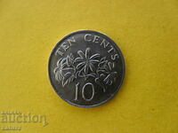 10 цента 1985 г.  Сингапур