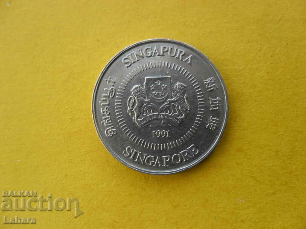 10 σεντς 1991 Σιγκαπούρη με τιμή € 0.41 | 0.80 BGN
