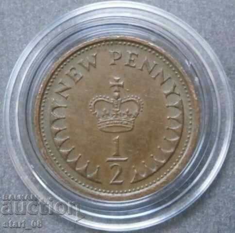 1/2 New Penny 1976