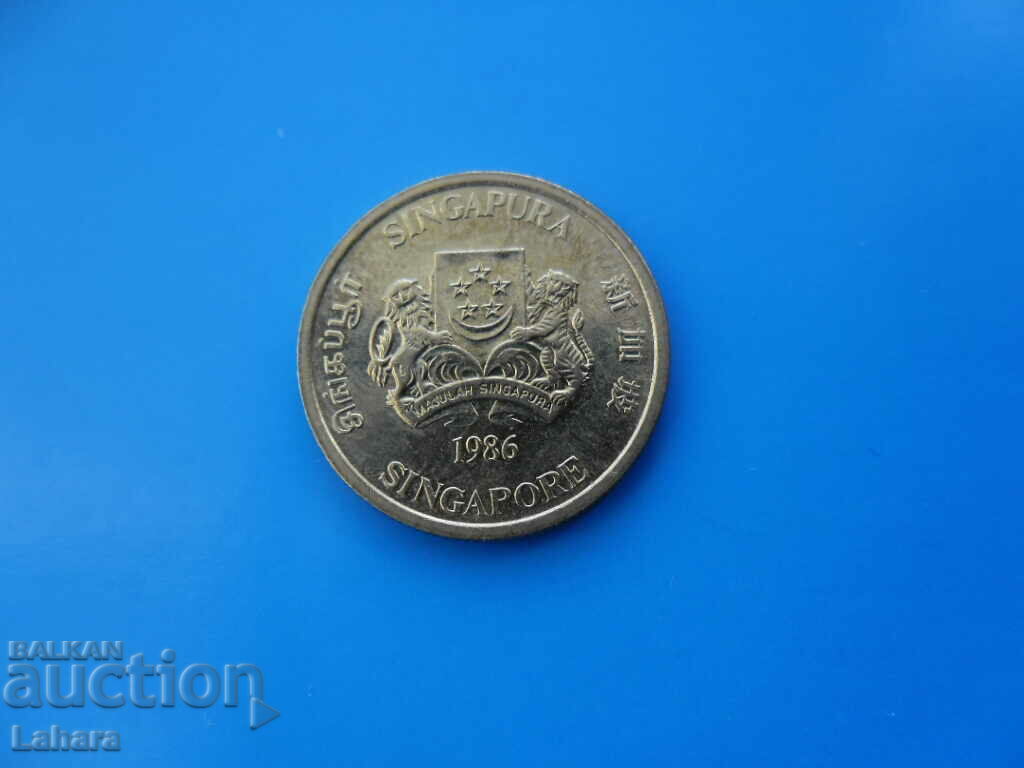 5 cents 1986 Singapore with price 1.00 BGN | € 0.51 5 cents 1986 Singapore with price 1.00 BGN | € 0.51