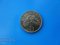 5 cents 1986 Singapore