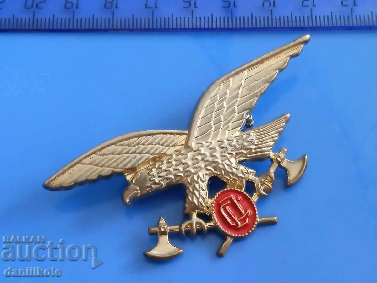 *$*Y*$* GREAT BROOCH - EAGLE WITH TWO TOMHAVES *$*Y*$* - 5