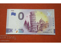 0 ευρώ / 0 euro • PISA • Αναμνηστικό χαρτονόμισμα