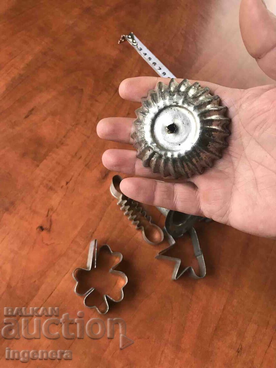 MOLDS CUPCAKE MOLDS SWEET SET - 5 MOLDS CUPCAKE MOLDS SWEET SET - 5