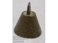 A bronze bell, bell, chime, clapper
