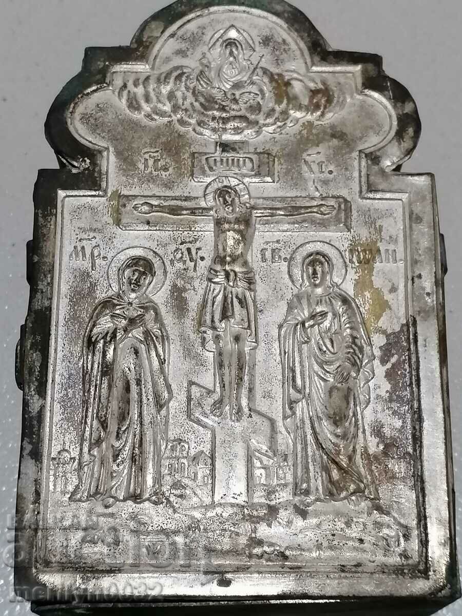 Orthodox reliquary service box crucifix cross with price 485.00 BGN | € 247.98 Orthodox reliquary service box crucifix cross with price 485.00 BGN | € 247.98