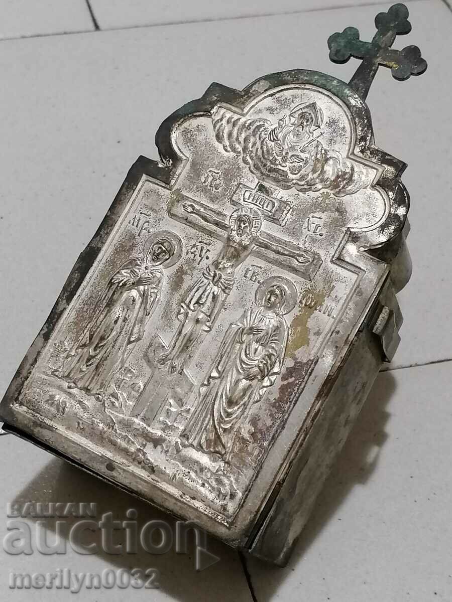 Auction Orthodox reliquary service box crucifix cross Auction Orthodox reliquary service box crucifix cross