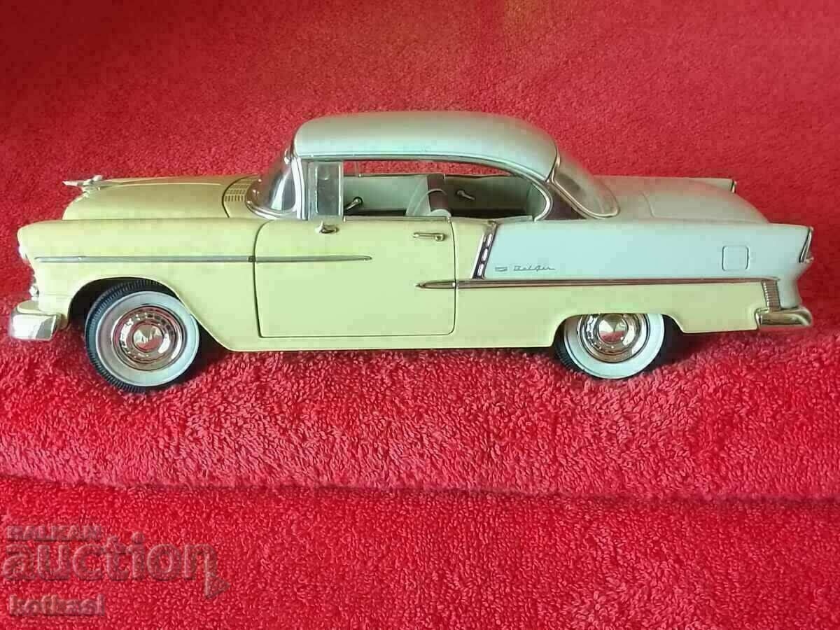 model ERTL 1/18 CHEVROLET 1955 LICENSED GM CORPORATION with price 85.50 BGN | € 43.72 model ERTL 1/18 CHEVROLET 1955 LICENSED GM CORPORATION with price 85.50 BGN | € 43.72