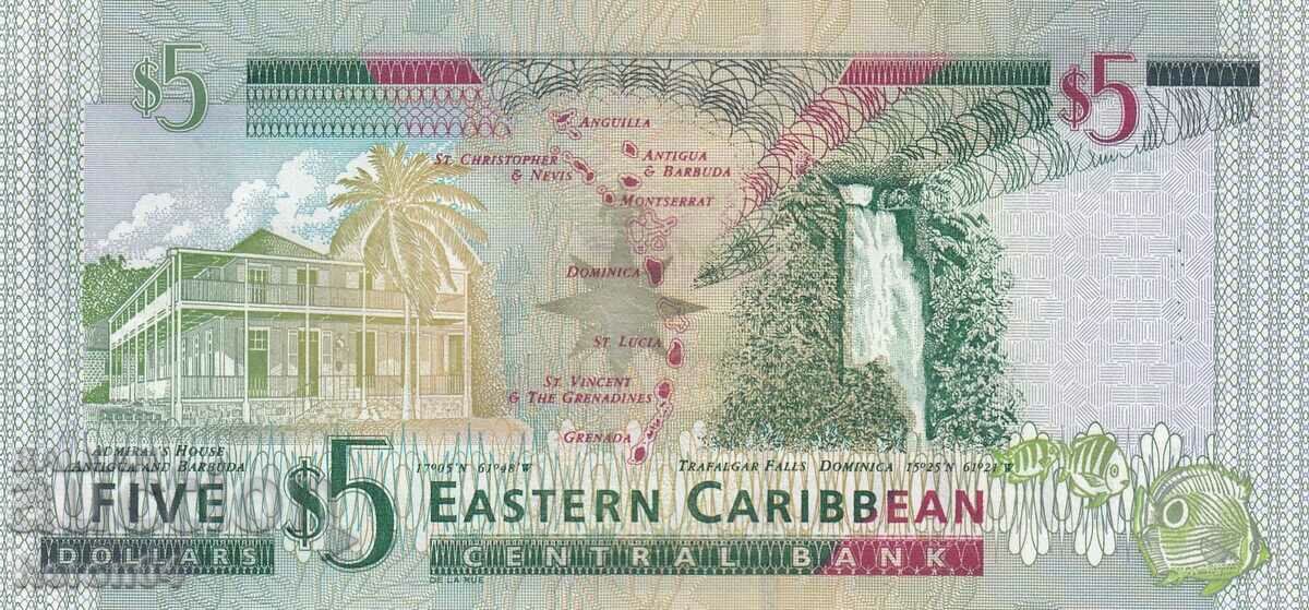 5 dollars 2003, St. Vincent and the Grenadines with price 109.99 BGN | € 56.24 5 dollars 2003, St. Vincent and the Grenadines with price 109.99 BGN | € 56.24