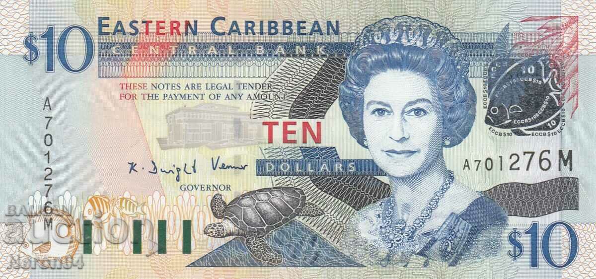 10 dollars 2003, Montserrat