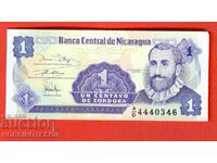 NICARAGUA NICARAGUA 1 Cent issue issue 1991