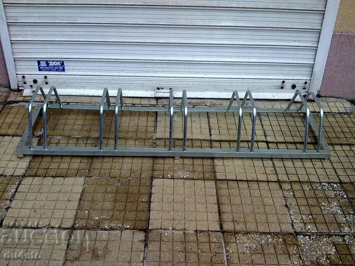Parking stand for 3 or 5 wheels, the bicycle galvanized