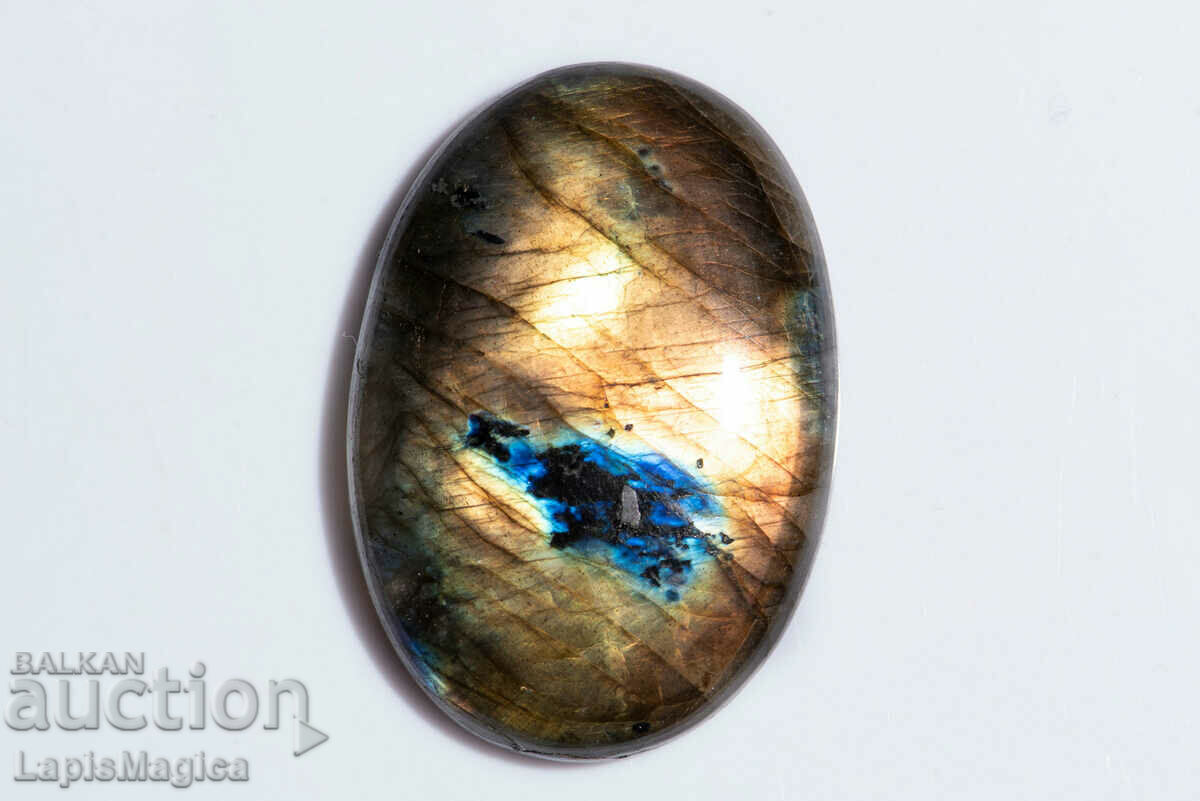 Labradorite 76,1ct οβάλ cabochon