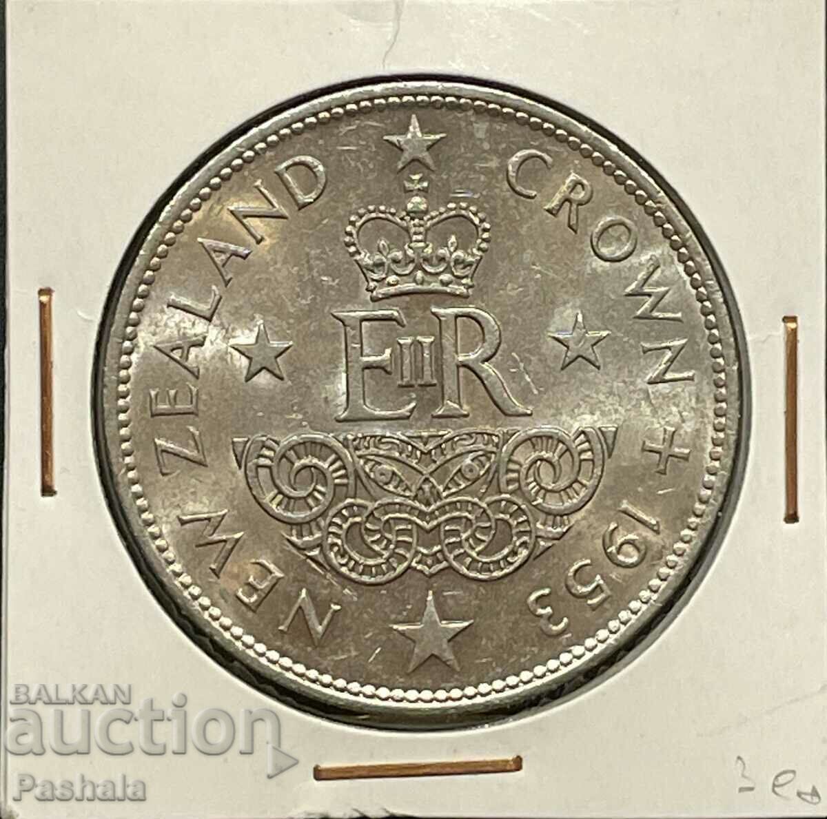 New Zealand 1 Crown 1953