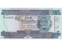 5 dolari 2008, Insulele Solomon