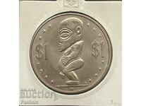 Νήσοι Κουκ $1 1974
