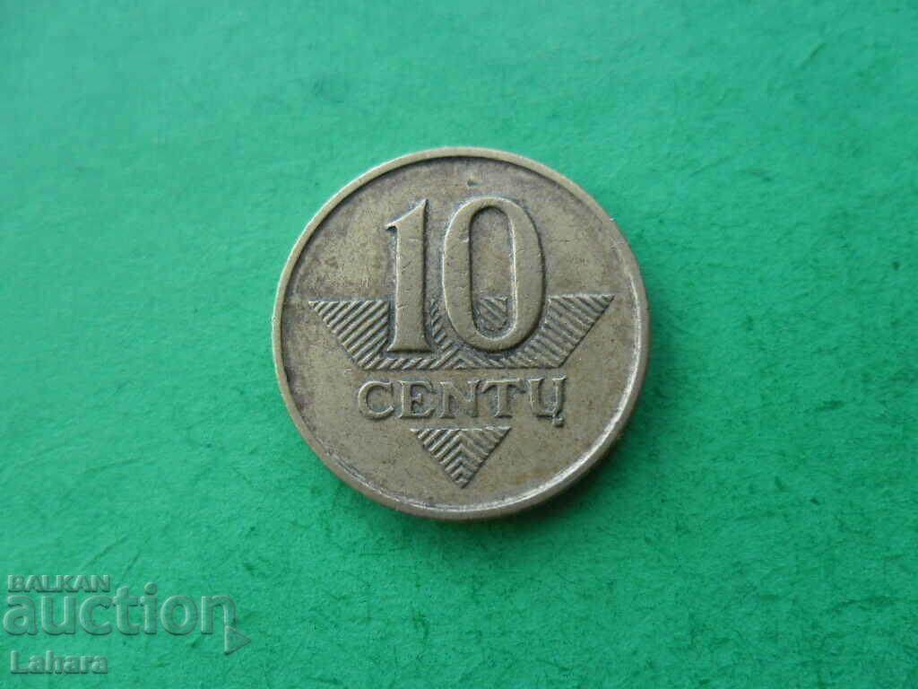 10 cents 1997 Lithuania 10 cents 1997 Lithuania