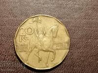 Republica Cehă 20 de coroane 1993