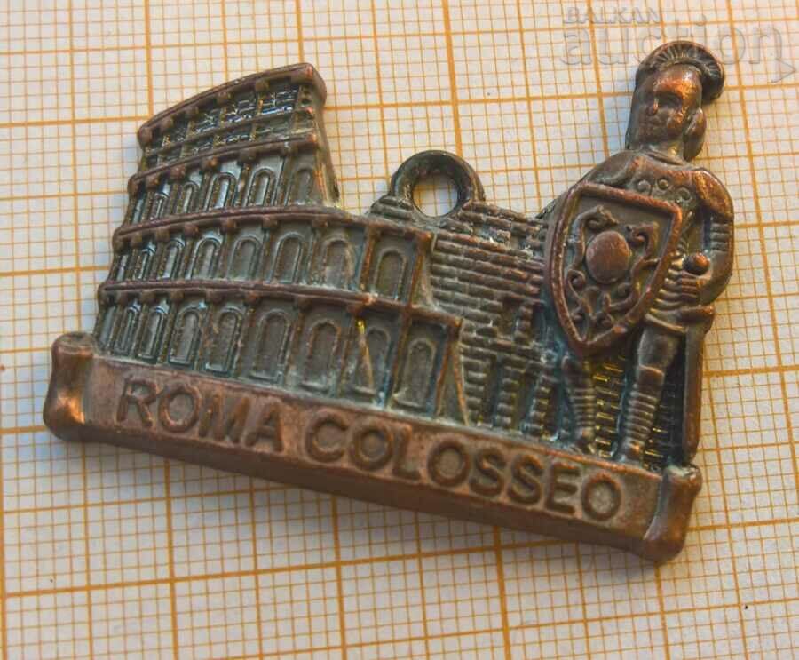 Παλαιό μετάλλιο του Κολοσσαίου της Ρώμης