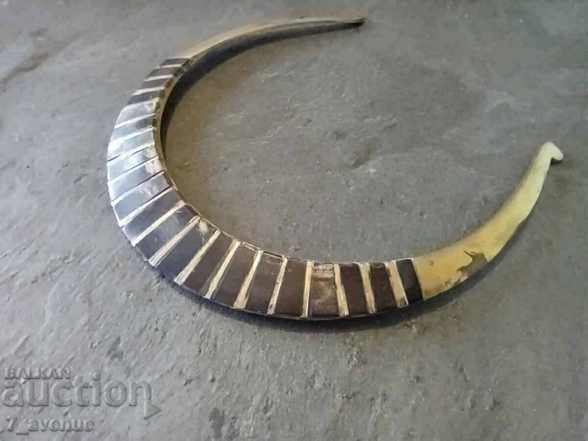 Colier colier bijuterii etnice pentru costum, corn bronz, 28.03.24 - 5 Colier colier bijuterii etnice pentru costum, corn bronz, 28.03.24 - 5