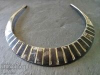 Necklace necklace ethnic jewelry for costume, bronze horn, 28.03.24