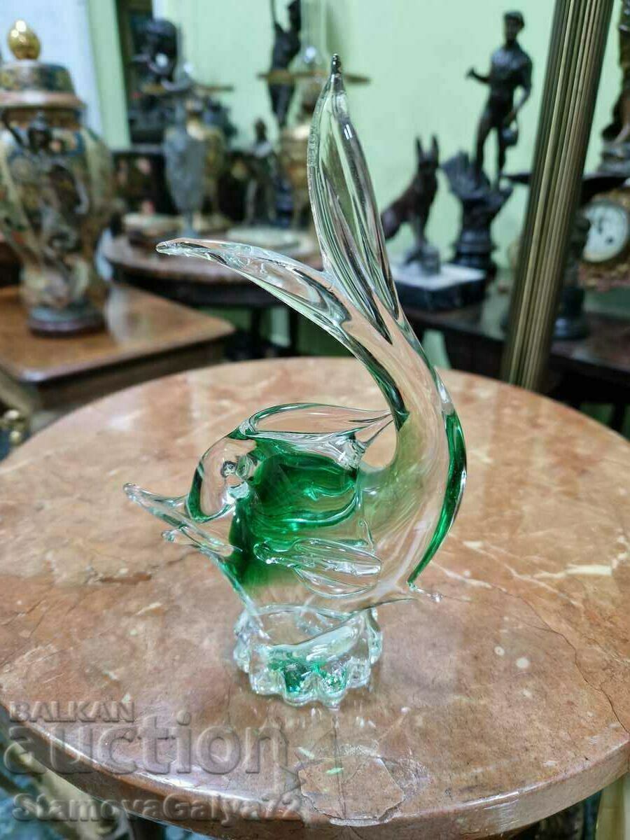 A lovely antique Murano Italian figure