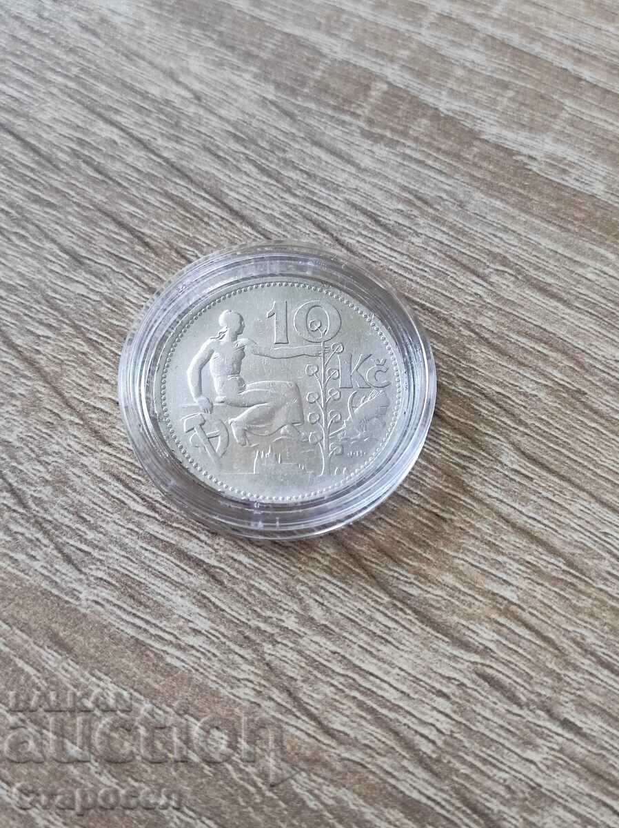 10 kroner 1932 Czechoslovakia