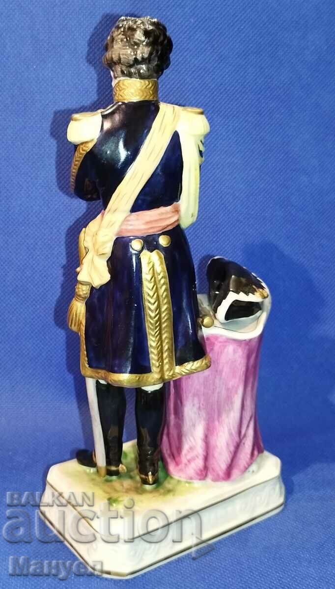 Porcelain statuette of Marshall Sult, Rudolph Kamer. - 5 Porcelain statuette of Marshall Sult, Rudolph Kamer. - 5