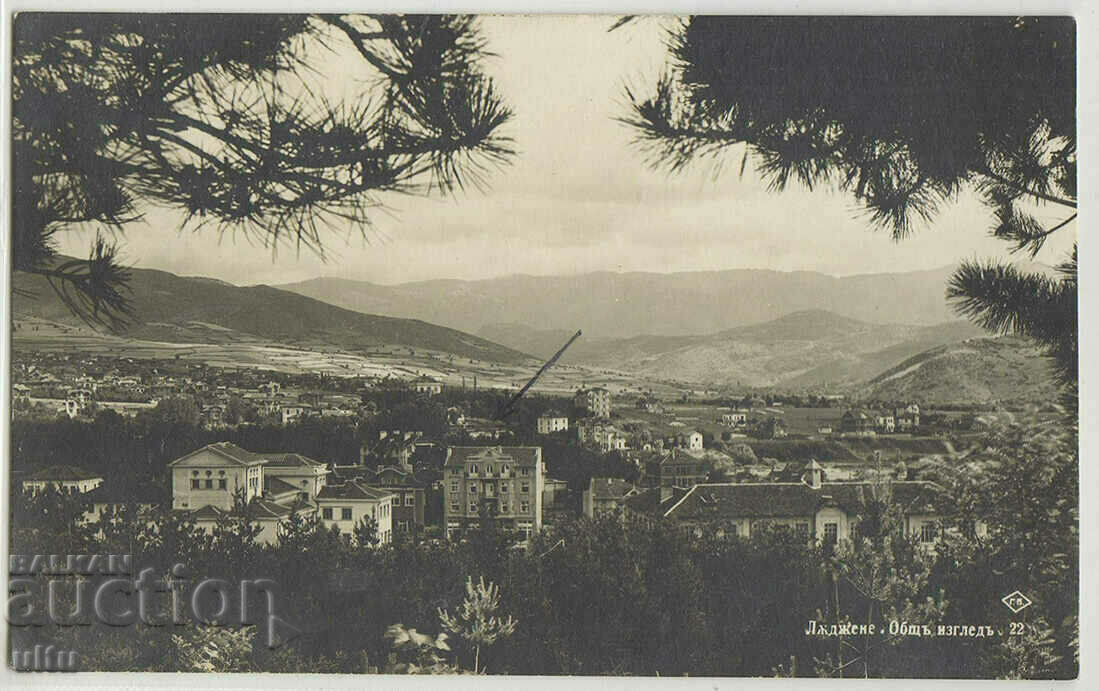 България, Лъджене, общ изглед, 1938 г.