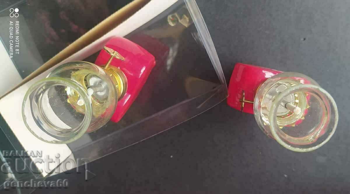 Heart-shaped oil lantern 2 pcs. vintage - 5