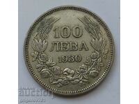 100 leva argint Bulgaria 1930 - monedă de argint #7